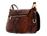COCCINELLE Fauve Python Handbag Caramel