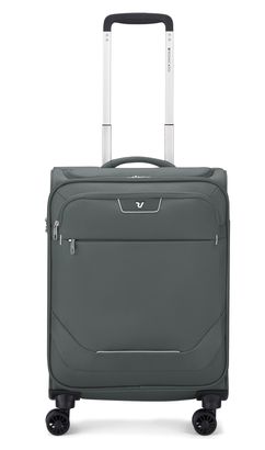 RONCATO Joy Trolley Cabina 4 Rolls 55 with Pocket Top + USB Anthracite