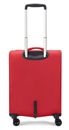 RONCATO Joy Trolley Cabina 4 Rolls 55 with Pocket Top + USB Red
