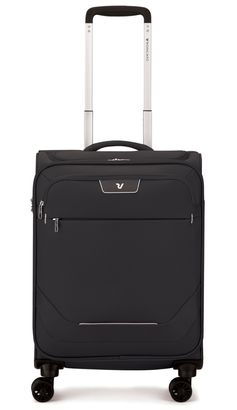 RONCATO Joy trolley Cabina 4 Rolls 55 with Pocket Top + USB Black