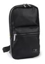 RONCATO Brooklyn Monospalla Shoulder Bag Black RONCATO Brooklyn Monospalla Shoulder Bag Black