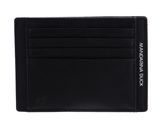 MANDARINA DUCK Times Credit Card Holder Black MANDARINA DUCK Times Credit Card Holder Black