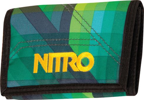 NITRO Daypacker Collection Wallet Geo Green