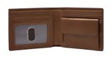 FOSSIL Jared Coin Pocket Bifold Brown FOSSIL Jared Coin Pocket Bifold Brown