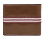 FOSSIL Jared Coin Pocket Bifold Brown FOSSIL Jared Coin Pocket Bifold Brown