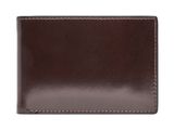 FOSSIL Benedict Front Pocket Wallet Bifold Claret Red