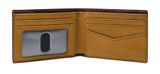 FOSSIL Benedict Front Pocket Wallet Bifold Claret Red