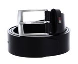 TOMMY HILFIGER Adan Leather Belt 3.5 W80 Black TOMMY HILFIGER Adan Leather Belt 3.5 W80 Black