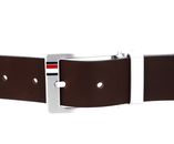 TOMMY HILFIGER Formal Leather Belt 3.5 W85 Black - kürzbar