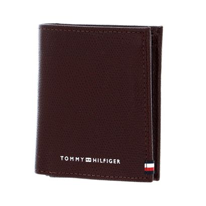 TOMMY HILFIGER Business Trifold Chestnut