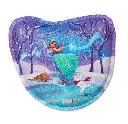 ergobag Twinkle Klettie Schlittschuhprinzessin