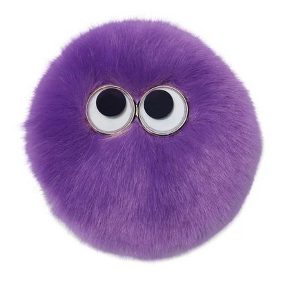 ergobag Fluffy Klettie Lila-Flausch