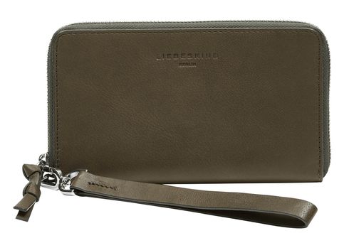 LIEBESKIND BERLIN Tamora Vivian Zip Around Wallet Umber Green