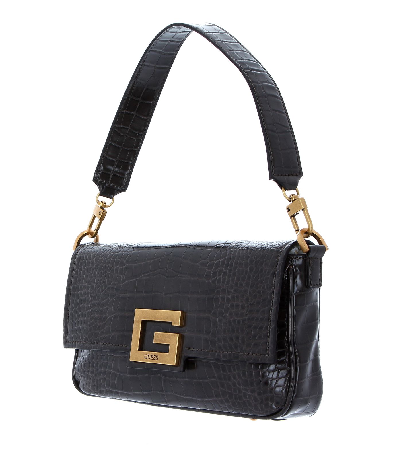 GUESS Brightside Shoulder Bag Handtasche Umhängetasche Tasche Espresso