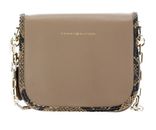 TOMMY HILFIGER Leather Statement Crossover S Cappuccino