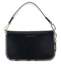 TOMMY HILFIGER Leather Statement Crossover Bag Black