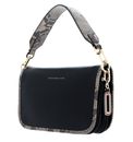TOMMY HILFIGER Leather Statement Crossover Bag Black