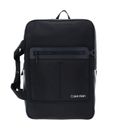 Calvin Klein Convertible Backpack With Pocket Black