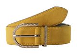 Tamaris Women's Leather Belt W120 Yellow