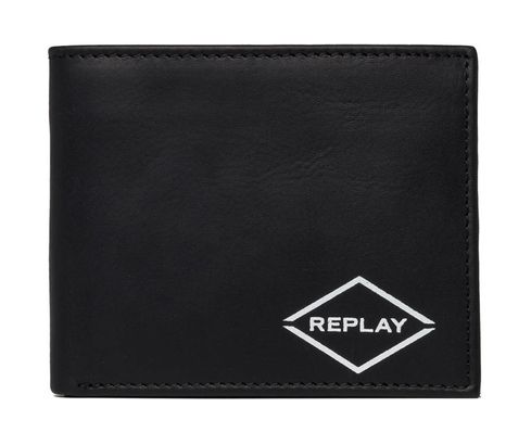 REPLAY Bifold Wallet Black