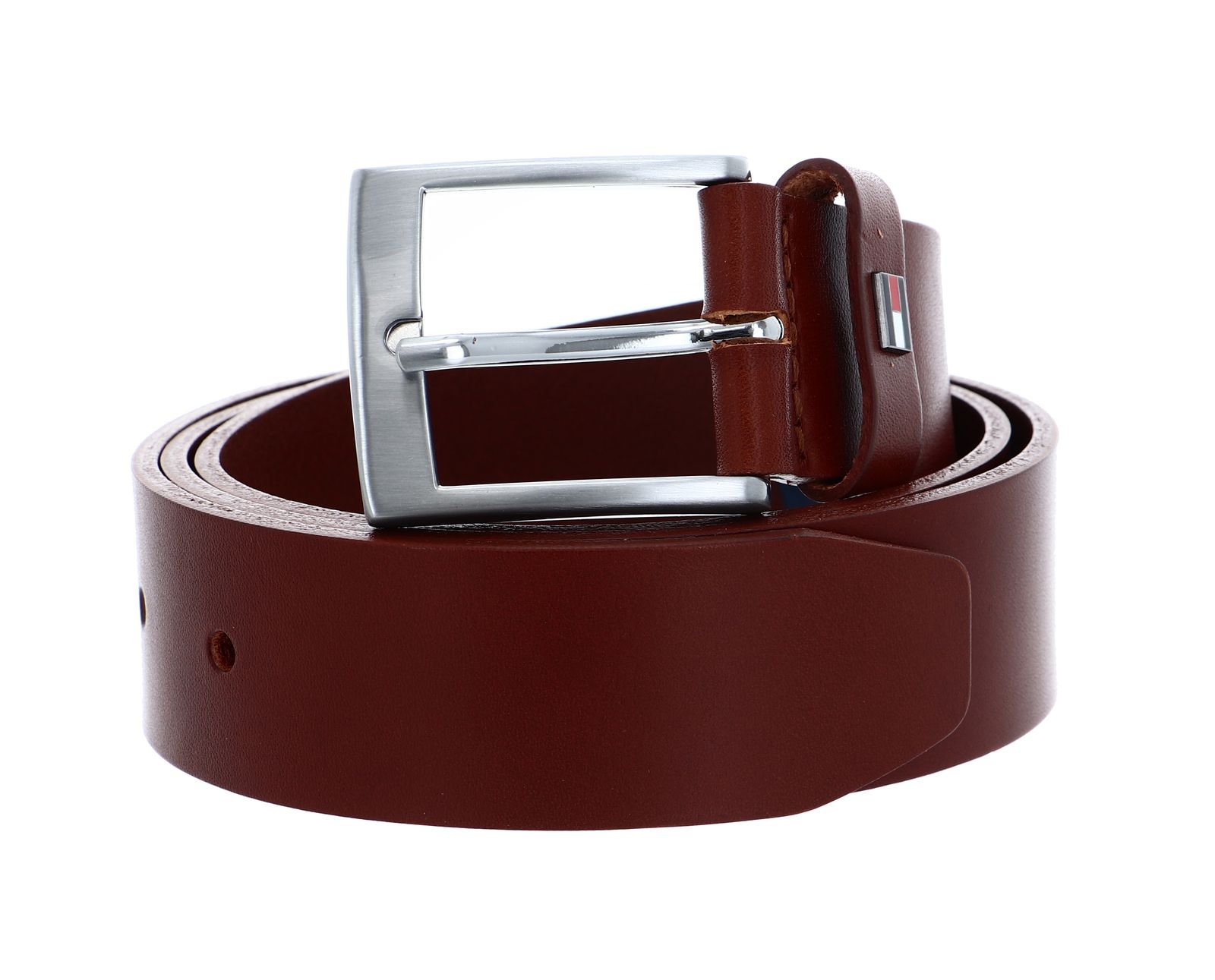 Tommy hilfiger brown leather belt Clearance