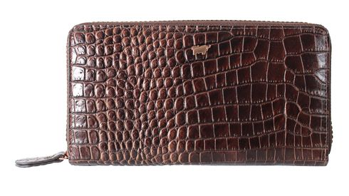 Braun Büffel Amalfi Zip Wallet 18CS Choco