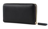 COCCINELLE Tassel Zip Around Wallet Noir COCCINELLE Tassel Zip Around Wallet Noir