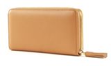 COCCINELLE Tassel Zip Around Wallet Warm Beige
