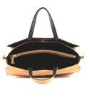 COCCINELLE Louise Handbag Warm Beige / Noir