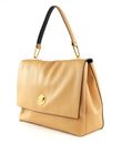 COCCINELLE Liya Handbag Warm Beige / Noir
