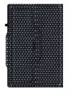 TRU VIRTU Click & Slide Coin Pocket Diagonal Carbon / Black