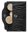 TRU VIRTU Click & Slide Coin Pocket Croco Black / Black TRU VIRTU Click & Slide Coin Pocket Croco Black / Black