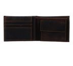 H.I.S Flap Wallet Brown