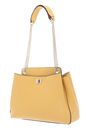 GUESS Sandrine Shoulder Satchel Yellow GUESS Sandrine Shoulder Satchel Yellow