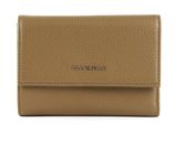 COCCINELLE Metallic Soft Wallet Grainy Leather Moss Green