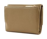 COCCINELLE Metallic Soft Wallet Grainy Leather Moss Green