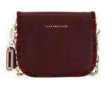 TOMMY HILFIGER Leather Statement Crossover S Burgundy