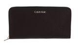 Calvin Klein Zip Around Wallet Slate Brown Calvin Klein Zip Around Wallet Slate Brown