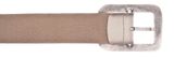 Vanzetti Classics 40mm Suede Belt W100 Creme