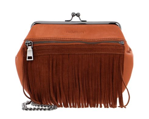 FREDsBRUDER Frim Collection Gran Crossbody Bag Dark Camel