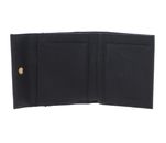 COCCINELLE Metallic Soft Mini Wallet Noir