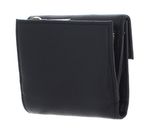 COCCINELLE Metallic Soft Mini Wallet Noir