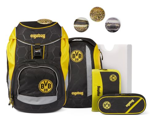 ergobag Football-Edition Pack-Set 6-teilig Borussia Dortmund