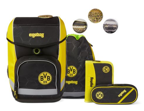 ergobag Football-Edition Cubo-Set 5-teilig Borussia Dortmund