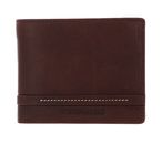 bruno banani Atlanta Flip Wallet Brown bruno banani Atlanta Flip Wallet Brown