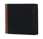 CHIEMSEE Houston RFID Wallet With Flap Black / Cognac CHIEMSEE Houston RFID Wallet With Flap Black / Cognac