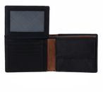 CHIEMSEE Houston RFID Wallet With Flap Black / Cognac CHIEMSEE Houston RFID Wallet With Flap Black / Cognac