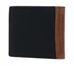 CHIEMSEE Houston RFID Wallet With Flap Black / Cognac CHIEMSEE Houston RFID Wallet With Flap Black / Cognac