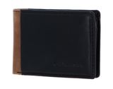 CHIEMSEE Houston RFID Mini Wallet Black / Cognac CHIEMSEE Houston RFID Mini Wallet Black / Cognac