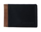 CHIEMSEE Houston RFID Mini Wallet Black / Cognac CHIEMSEE Houston RFID Mini Wallet Black / Cognac